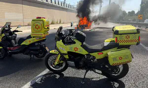 הרוג בפיצוץ רכב על רקע פלילי סמוך לחולון