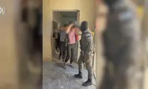 לוחמי מג"ב פשטו על אתר בנייה בבית חנינא