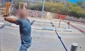 רבש"ץ היישוב השיב אש והרחיק את המחבל