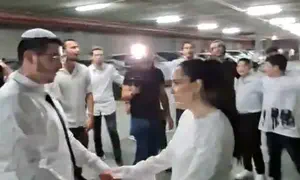 האזעקה קטעה את החתונה - השמחה נמשכה