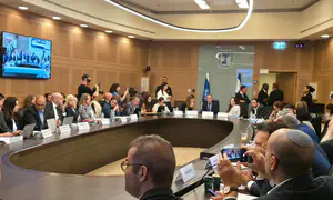 העימות החריף שהתפתח בוועדה