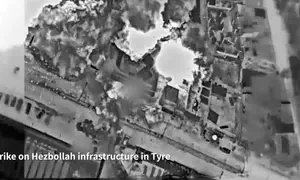 IDF strikes Hezbollah targets in southern Lebanon