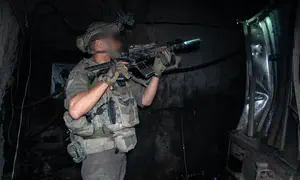נמלטו מהמנהרה - וחוסלו מהאוויר