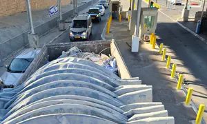 המאבק בזיהום: עשרות משאיות נתפסו