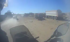 תיעוד: המרדף הסתיים בהתהפכות