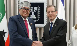رئيس صوماليلاند في زيارة تاريخية لإسرائيل