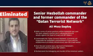 Hezbollah commander behind attack on US troops eliminated