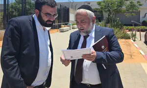 Haredi protest returns to Beit Lid