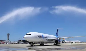 מטוס ה-A330 הראשון של ישראייר נחת בישראל