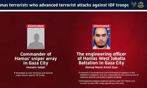Two senior Hamas commanders eliminated in Gaza