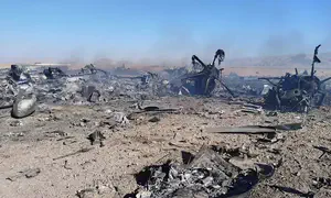 طيار أمريكي أُسقط يروي مشهداً غريباً فوق إيران