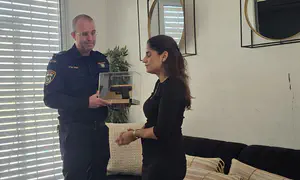 נשקו של גיבור אופקים נמסר למשפחתו