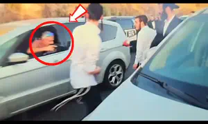 Violent clash erupts at conclusion of haredi protest convoy
