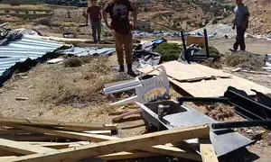 Farm in Gush Etzion demolished