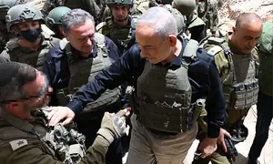We won't leave until the threat Is eliminated