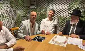 Watch: Couple who survived October 7 massacre celebrate wedding