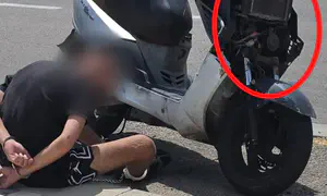 מרדף אחרי חשוד שנסע נגד כיוון התנועה