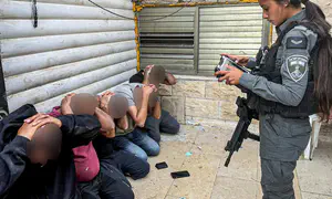 ברחה מהלוחמים - והסגירה עשרות שב"חים בלוד