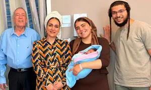 Terror attack survivor gives birth at same hospital