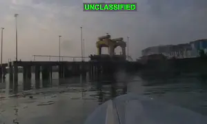 US sea-drone attack in Iran - from the drone angle