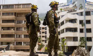 The Home Front Command's longest humanitarian mission