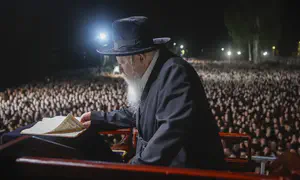 חסידי גור הפגינו מול בית היועמ"שית