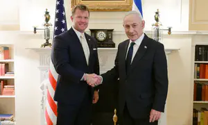 Netanyahu meets Sen. Tim Sheehy in Washington