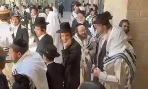 ליברמן הגיע לתמוך בחילול שבת, חרדים מחו