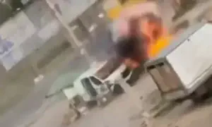רחפן רוסי תקף מוכר ירקות שניסה להימלט