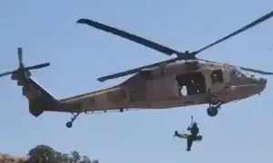 צפו: חילוץ מוסק בנחל יהודיה