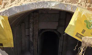כלב עוקץ חשף במנהרה עשרות רקטות