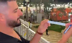 עדן חסון תלה מנעול וכתב משאלה