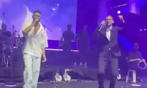 עדן חסון ומידד טסה הפתיעו בירושלים