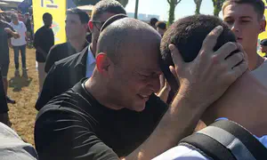 בנט ליווה את המתגייסים - והתרגש