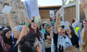 תפילת אלול בכותל והעימות בעזרת הנשים