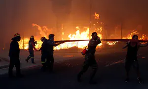 ישראלי נעצר ביוון: עשה מנגל וגרם לשריפה