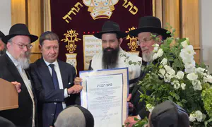 הנין נכנס לנעלי הסב והוכתר לרב הראשי