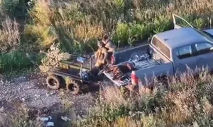 החילוץ הנועז תחת איום הרחפנים הרוסיים