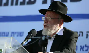 הרב דוב ליאור נפרד מתפקידו במסר נוקב