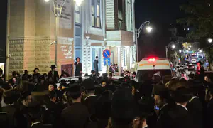 עימותים אלימים סביב האדמו"ר מקרלין