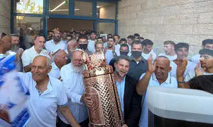 מעמד הכנסת ספר התורה מרגש בעלי