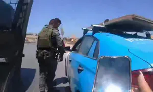 Footage of rescue of Israeli who accidentally entered Ramallah