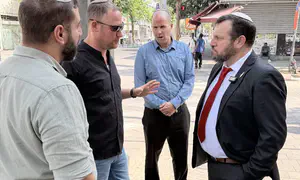 השרים חנכו את מבנה ישיבת עוז ואמונה