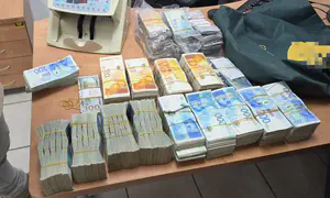 חשד לכספי טרור: תפיסת הענק במחסום