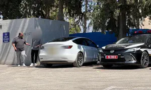 Caught asleep at wheel of a Tesla: Driver questioned by police
