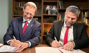 פייגלין וסמוטריץ' סיכמו: רצים יחד בבחירות