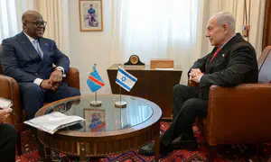 Netanyahu, Herzog welcome Congo President