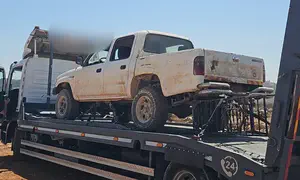 הטנדר מקוסרה נתפס, שניים נעצרו