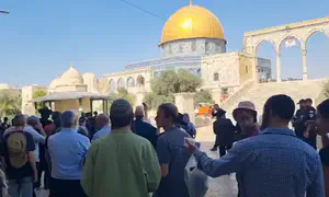 צפו: שירת "לכה דודי" בהר הבית