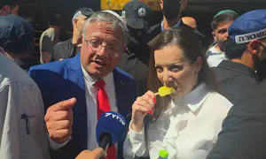 Бен-Гвир и Готлиб посетили рынок Махане-Иехуда